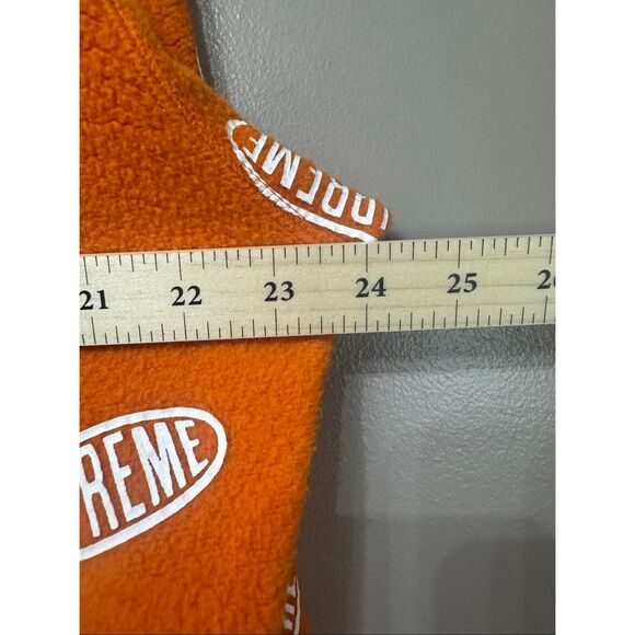 NWOT Supreme 2021 Collection Orange Liner Crewneck Sweatshirt Men's Medium - Picture 7 of 10